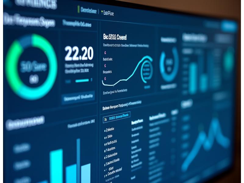Interfaz de dashboard mostrando métricas SEO y recomendaciones de optimización para un blog post, con gráficos y puntuaciones