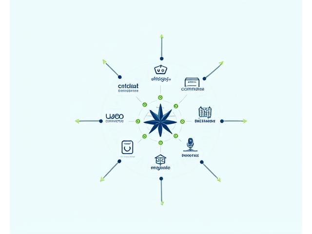 Diagrama de flujo mostrando la integración de Brújula Digital con logos de plataformas de ecommerce populares como Shopify, WooCommerce y Magento.